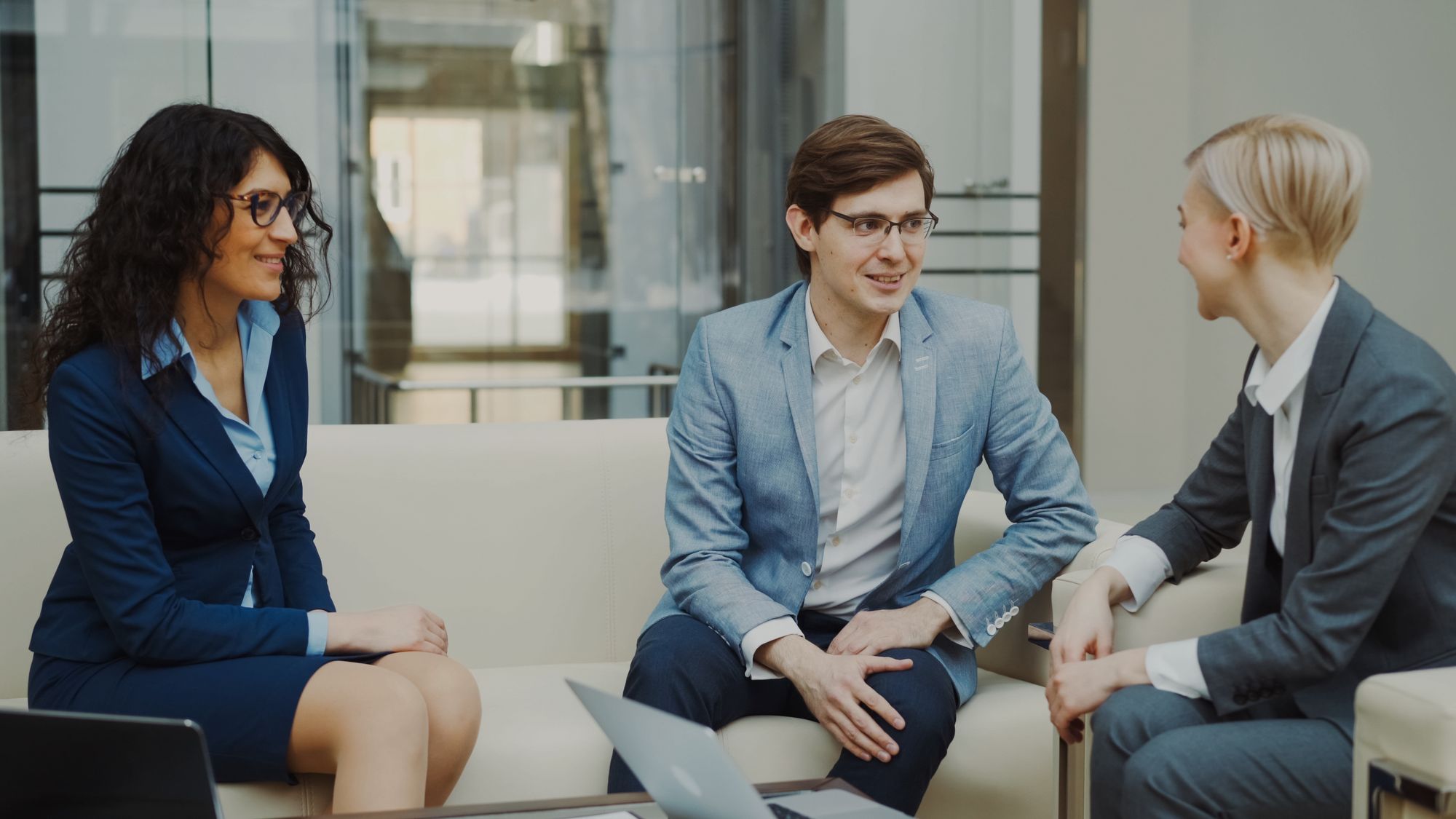 Professionals in a meeting